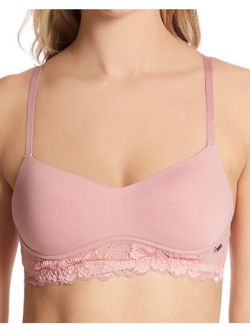 Calvin Klein Perfectly Fit Flex Poppy Floral Lightly Lined Bralette nwt xs
